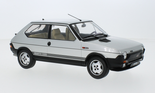 Fiat Ritmo TC 125 Abarth 1980 Zilver - 1:18